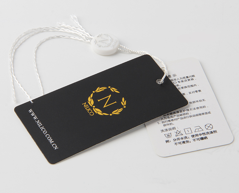 襯衫吊牌如果使用燙金工藝，工廠的老師傅對這1點很在意