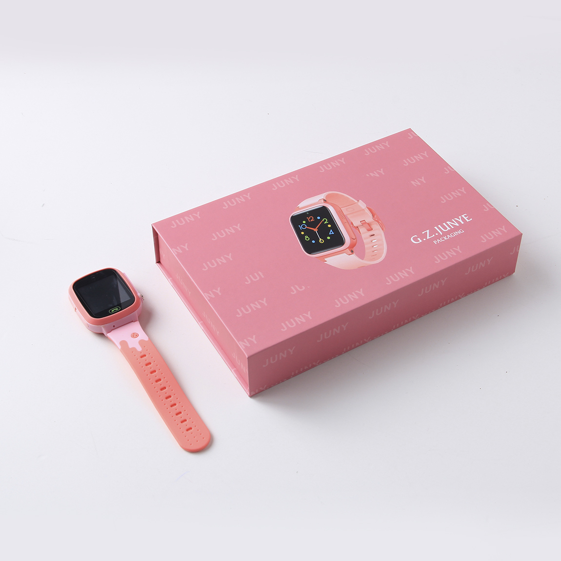 為什么這個兒童手表禮盒不用專色印刷？